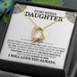 Gift for Daughter‑in‑Law (from Mom) – “You Are One of My Most Beautiful Chapters” Forever Love Necklace