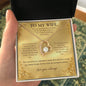 To My Wife – Still My Favorite Choice Forever Love Necklace