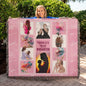 Gift for Daughter (from Mom) – “World's Best Daughter” Heirloom Woven Blanket