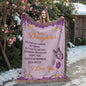 Gift for Daughter – “You'll Never Outgrow My Heart” Heirloom Woven Blanket
