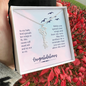 Graduation Gift for Daughter (from Mom)– “Spread Your Wings and Soar” Personalized Graduation Cap Name Necklace