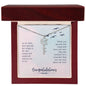 Graduation Gift for Daughter (from Mom)– “Spread Your Wings and Soar” Personalized Graduation Cap Name Necklace