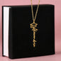 Graduation Gift for Daughter (from Mom)– “Spread Your Wings and Soar” Personalized Graduation Cap Name Necklace
