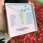 Graduation Gift for Daughter (from Mom)– “Spread Your Wings and Soar” Personalized Graduation Cap Name Necklace