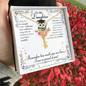 Graduation Gift for Daughter – “I'm So Proud of You” Personalized Graduation Cap Name Necklace