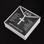 Gift for Dad – “I Am Proud, Glad & Honoured to Have You as My Father” Cross Necklace