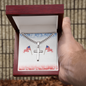 Gift for Him - Independence Day Edition – Cross Cuban Link Necklace
