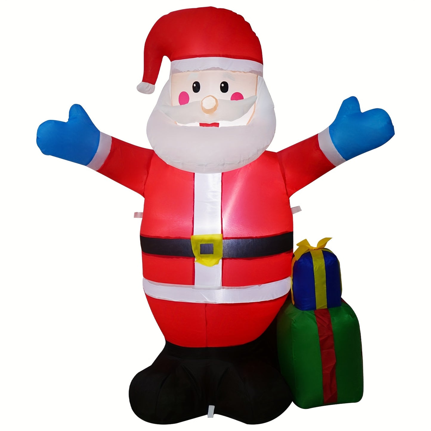 5ft Christmas Inflatable Santa Claus - Festive Blow-Up Holiday Decoration for Indoor/Outdoor Use