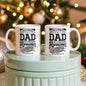 Someone Said Gift white ceramic mug with proud dad of awesome daughter design dad gift ideas from daughter