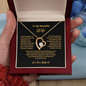 Forever Love Necklace in heart shape with crystals gift for wife in red velvet box by ShineOn Fulfillment