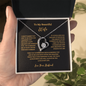 ShineOn Fulfillment gift for wife Forever Love Necklace heart pendant in gift box with loving message