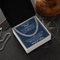 Gift for Dad Necklace by Someone Said Gift in a presentation box with a heartfelt message