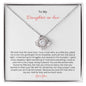 Gift for Daughter-in-Law Necklace by ShineOn Fulfillment with sparkling pendant in gift box