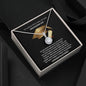 Gift for daughter Necklace with sparkling pendant in a graduation gift box from Someone Said Gift