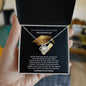 Gift for daughter Necklace by Someone Said Gift with graduation cap and inspirational message in gift box