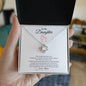 Gift for Daughter Necklace with silver pendant in presentation box from ShineOn Fulfillment