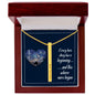 Gift for her Necklace by Someone Said Gift gold bar pendant with customizable text in wooden gift box