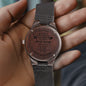 Someone Said Gift engraved Gift for Him Wooden Watch with heartfelt message on wood backplate