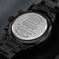 Gift for Husband Chronograph Watch with personalized engraved message on the back from Someone Said Gift