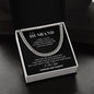Gift for Husband Necklace with silver chain and romantic message in ShineOn Fulfillment box