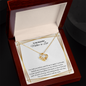 Gift for Mother in Law Necklace by ShineOn Fulfillment in elegant wooden box with heartfelt message