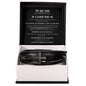 Gift for Son Bracelet with black leather and cross design in a ShineOn Fulfillment gift box