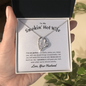 Gift for Wife Forever Love Necklace in silver heart design with sparkling pendant from ShineOn Fulfillment