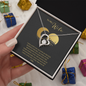 Gift for Wife Forever Love Necklace heart pendant with chain in ShineOn Fulfillment box