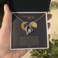 Gift for Wife Forever Love Necklace silver heart pendant with sparkling stones in gift box