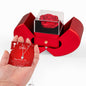 Gift for Wife Necklace with Heart Box by Someone Said Gift with red rose and Valentine's card