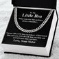 ShineOn Fulfillment silver chain necklace in gift box for brother gift with loving message from sister