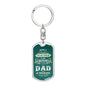 Someone Said Gift teacher appreciation dog tag keychain with dad quote gift idea for teacher appreciation