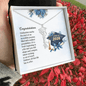 Graduation Cap Necklace with the name displayed in gift box for granddaughter graduation 2026