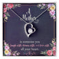 Gift for Mom "A Mother Is..." Forever Love Necklace - Someone Said Gift