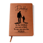 Leather journal with daddy quote by Someone Said Gift perfect gift idea for a dad