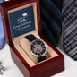 Someone Said Gift mechanical watch in wooden box perfect gift ideas graduation for sons