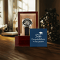 Someone Said Gift watch in wooden box with graduation card gift ideas graduation