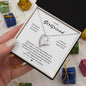 Gift for Girlfriend Forever Necklace heart pendant with sparkling stones in elegant box by ShineOn Fulfillment