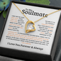 Gold heart pendant necklace with clear stone on chain Tiffany's necklace heart by ShineOn Fulfillment