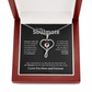 Tiffany's necklace heart pendant with red stone in silver chain displayed in gift box by ShineOn Fulfillment